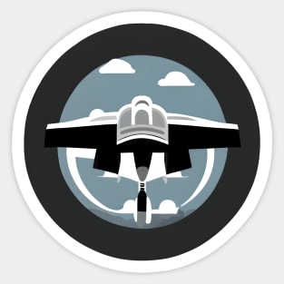 F16 Fighter Plane Sticker